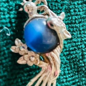 Vintage bird pin